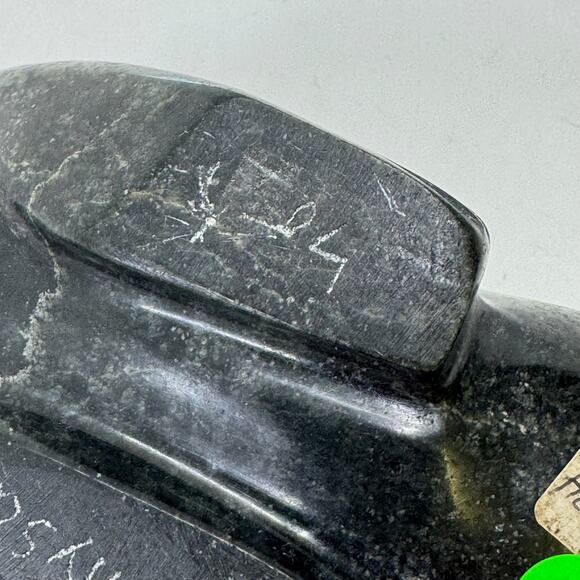 Inuit Hand Carved Sedna Sculpture by Johnysa Mathewsie - Picture 8 of 11